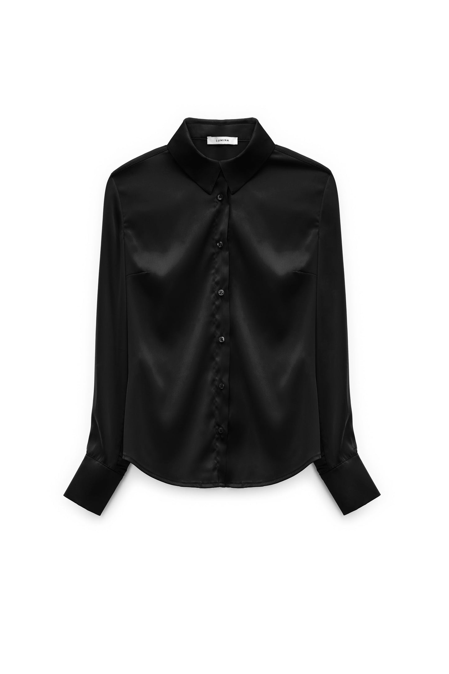 Camicia Satin nera