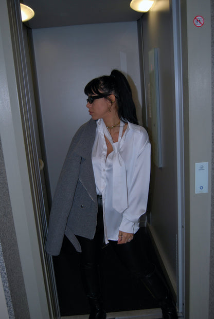 Camicia satin office