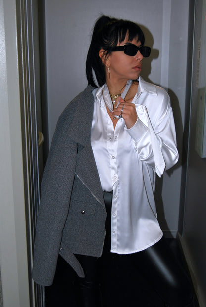 Camicia satin office