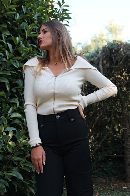 Maglione Zip