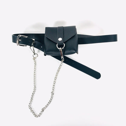 Marsupio con cintura ecopelle