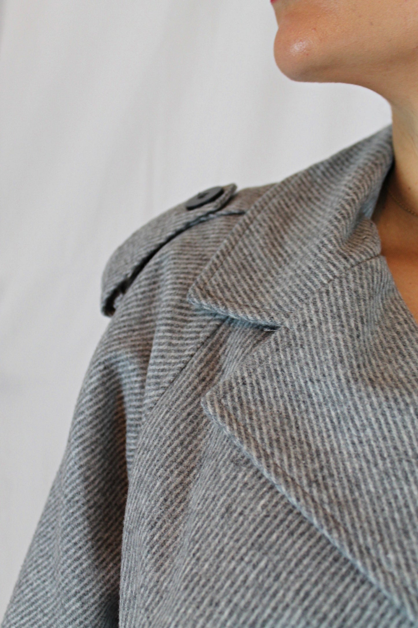 Giacca tweed crop