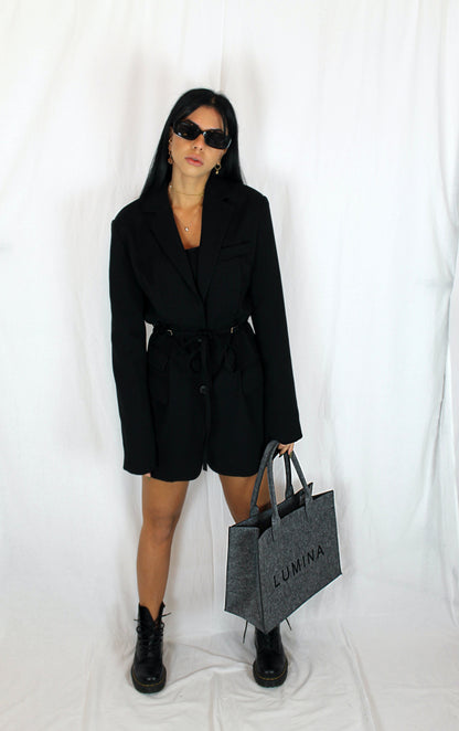 Blazer con cinturino