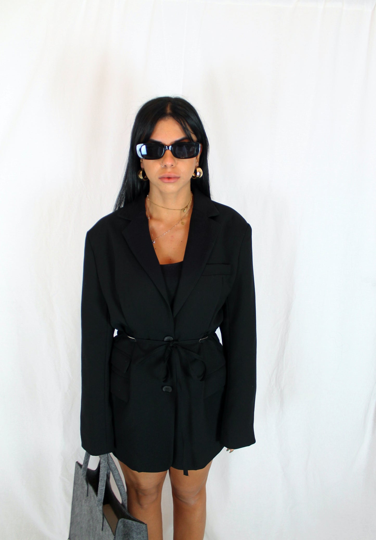 Blazer con cinturino