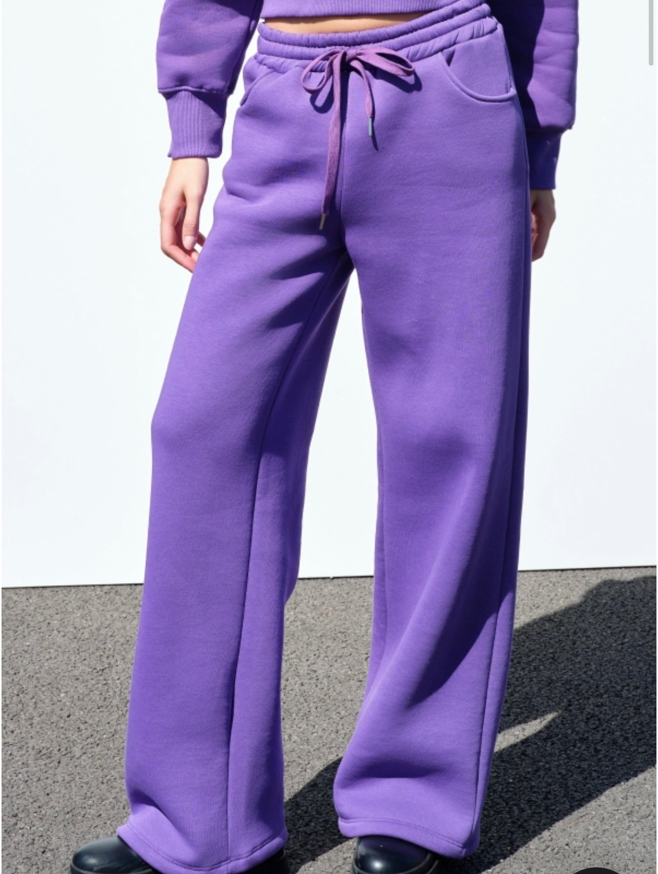 Pantalone straight liscio