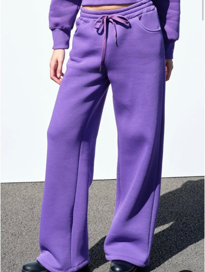Pantalone straight liscio
