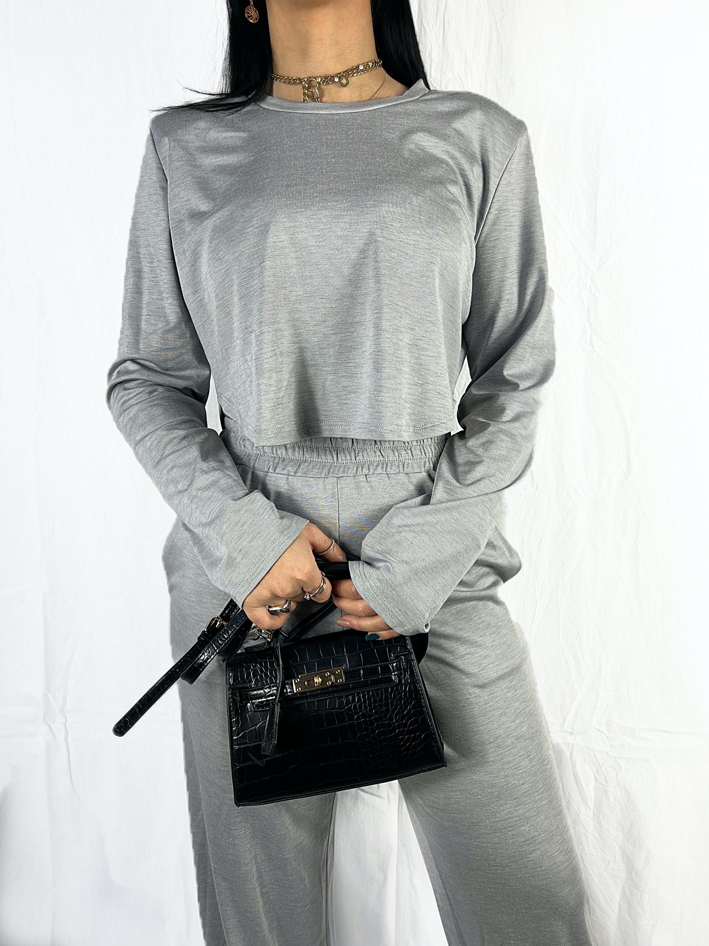 Completo Comfy grigio