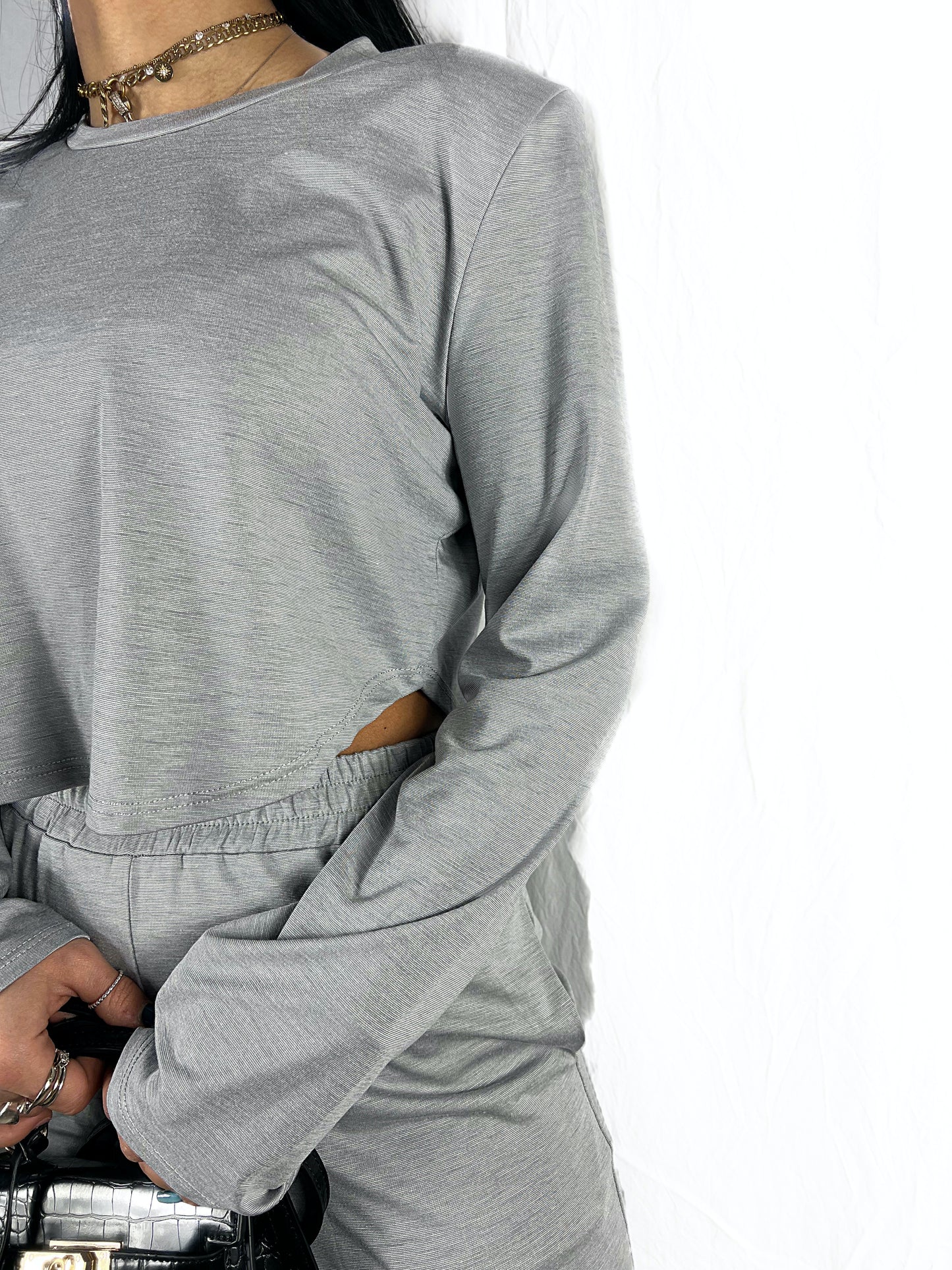 Completo Comfy grigio