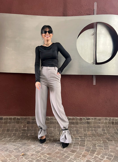 Pantalone Nina grigio
