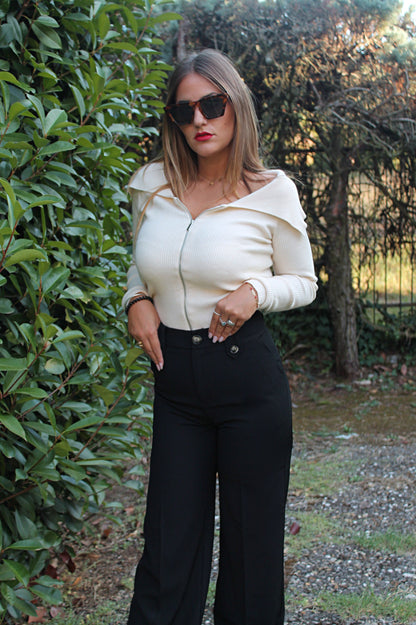 Maglione Zip